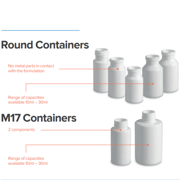 Nasal Rigid M17 Bottles